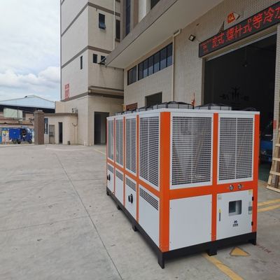 20HP 공기 냉각 스크루 냉장고 알루미늄 플라스틱 블리스터 패키지로 쉽게 설치
