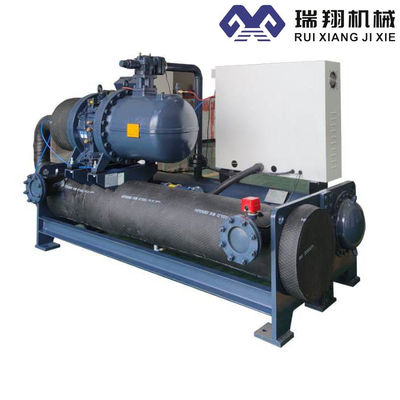 380~415V 수면 냉각 스크루 냉장고 52.5kw 압축기 20~35°C 냉각 물 입구 온도